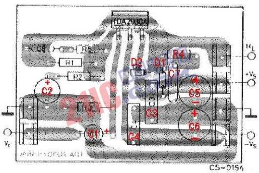 TDA2030A 功放電路