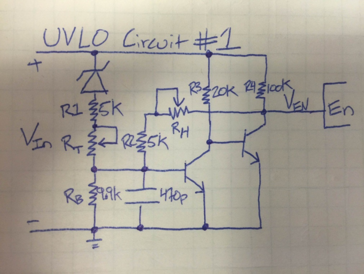 如何使用邏輯電平 UVLO 控制穩(wěn)壓器的開啟關(guān)閉閾值