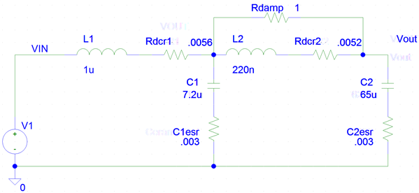 電源提示：設(shè)計(jì)兩級(jí) LC 濾波器