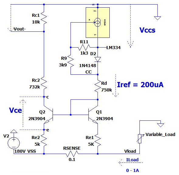 使用低壓晶體管的高壓電流感應(yīng)