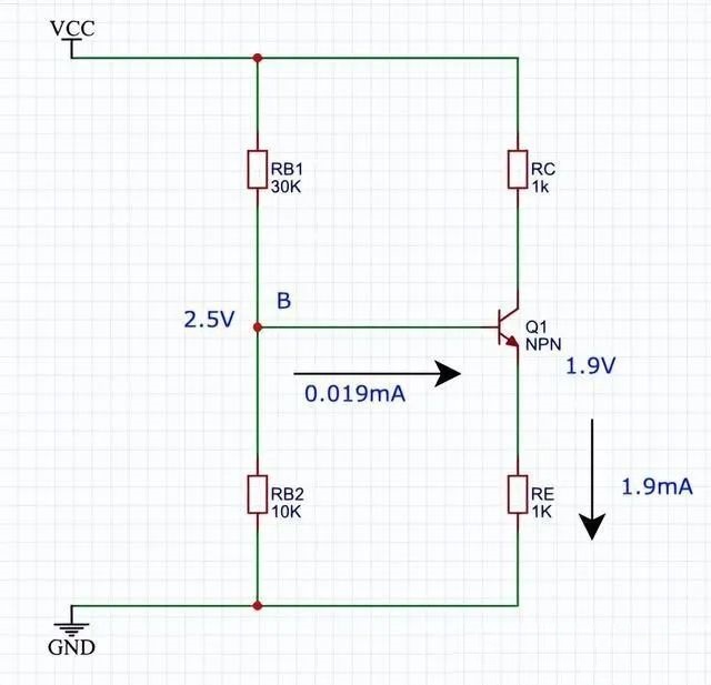 大佬手把手帶你計算NPN型三極管電流電壓