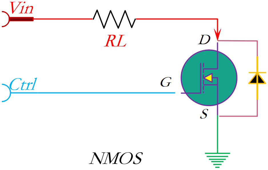 單NMOS可以設(shè)計(jì)分立式負(fù)載開關(guān)嗎？