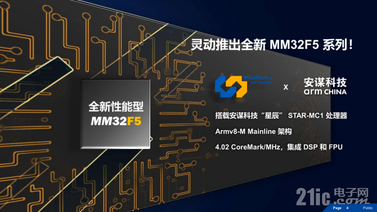 靈動(dòng)高性能MM32F5系列MCU，有望成為市場最大黑馬