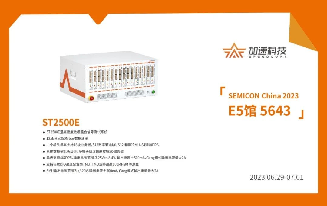 展會預(yù)告：SEMICON China 2023加速科技新品大劇透