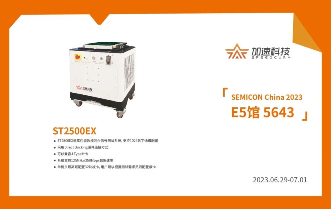 展會預(yù)告：SEMICON China 2023加速科技新品大劇透