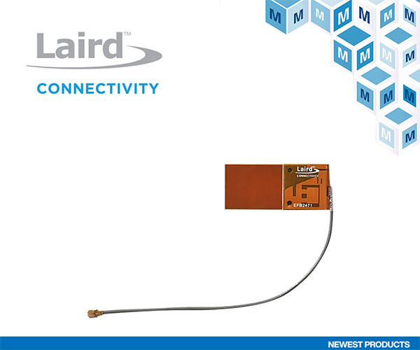  貿(mào)澤備貨Laird Connectivity FlexPIFA 6E Wi-Fi三頻天線