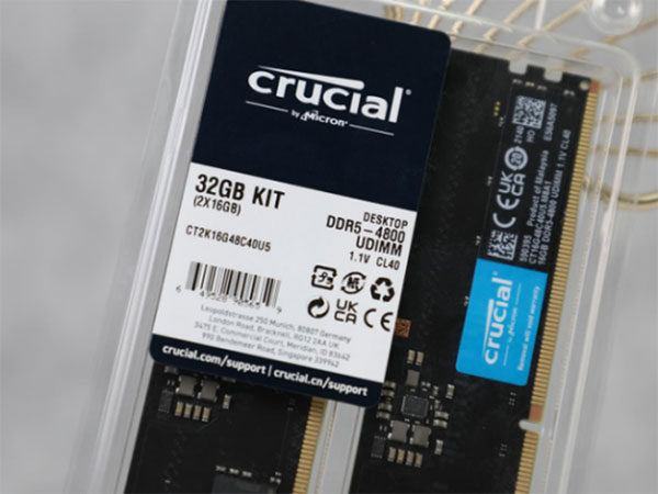 性能提升超60% Crucial英睿達(dá)DDR5 4800MHz 16GX2內(nèi)存評測