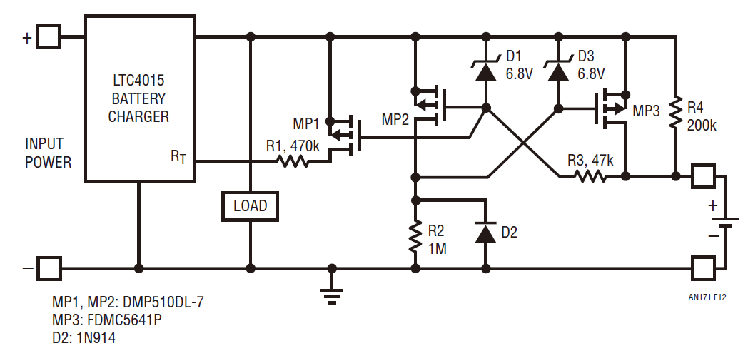 電池充電器的反向電壓保護(hù)