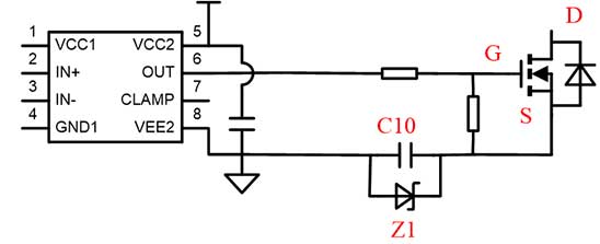 SiC MOSFET替代Si MOSFET,只有單電源正電壓時(shí)如何實(shí)現(xiàn)負(fù)壓？