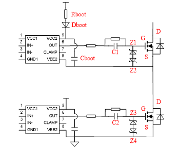 SiC MOSFET替代Si MOSFET，自舉電路是否適用？