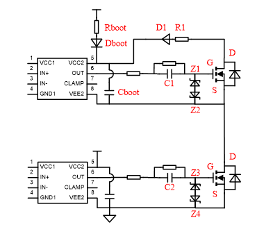 SiC MOSFET替代Si MOSFET，自舉電路是否適用？