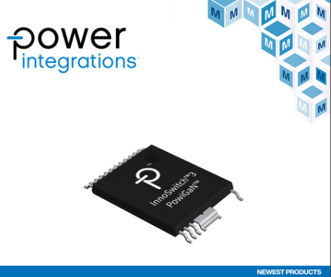  貿(mào)澤開售Power Integrations InnoSwitch3-PD IC 為USB Type-C、PD和PPS充電器與適配器提供解決方案