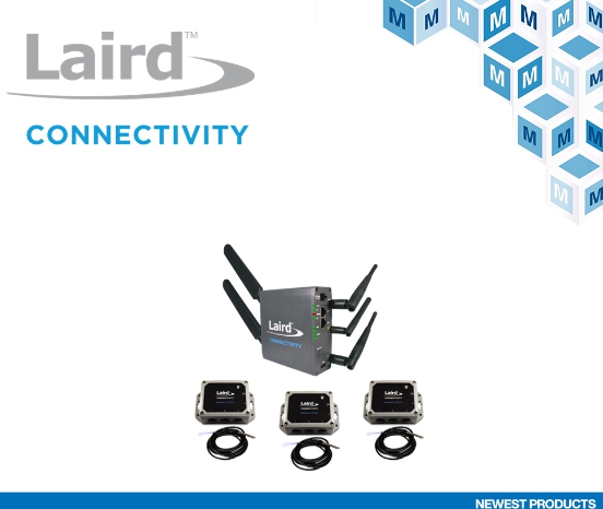 貿(mào)澤備貨Laird Connectivity Sentrius IG60-BL654 + BT610入門套件為溫度檢測應用助力