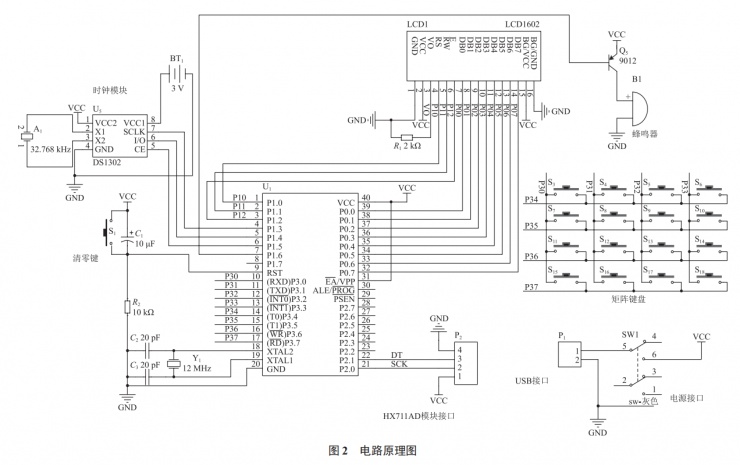 一款新型智能電子秤的設計