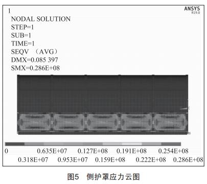 輸送機拱形封閉防護(hù)罩結(jié)構(gòu)設(shè)計及極值風(fēng)載下的強度分析