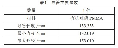 試驗用水下航行器有機玻璃導管的加工技巧分析