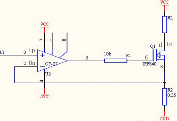 恒流源電路工作原理介紹