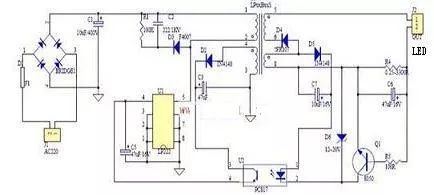 常用關(guān)恒流隔離電源原理圖分享