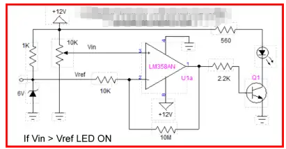 什么是比較器？ 基于運(yùn)算放大器的電壓比較器電路圖