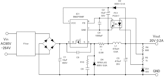 隔離型反激式AC/DC轉(zhuǎn)換器的設(shè)計說明