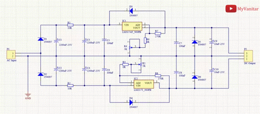 低噪聲電源原理圖設(shè)計(jì)