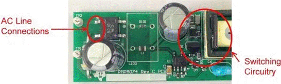 電源中怎么樣找到作為寄生元件的100fF電容器