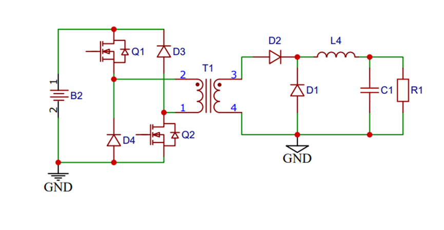 單端正激式開關(guān)電源的典型電路分享