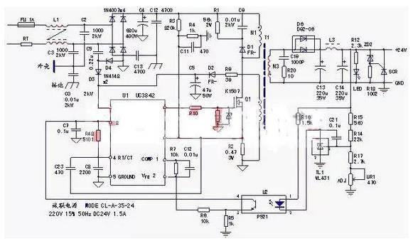 匯總六款簡(jiǎn)單的開關(guān)電源電路設(shè)計(jì)原理圖