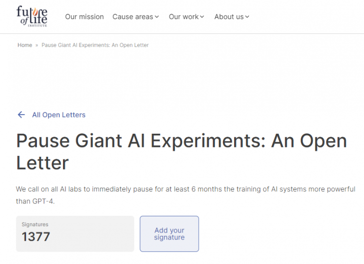 千名大佬緊急呼吁停止?AI?訓練！OpenAI：GTP-4?已出現(xiàn)無法解釋的推理~