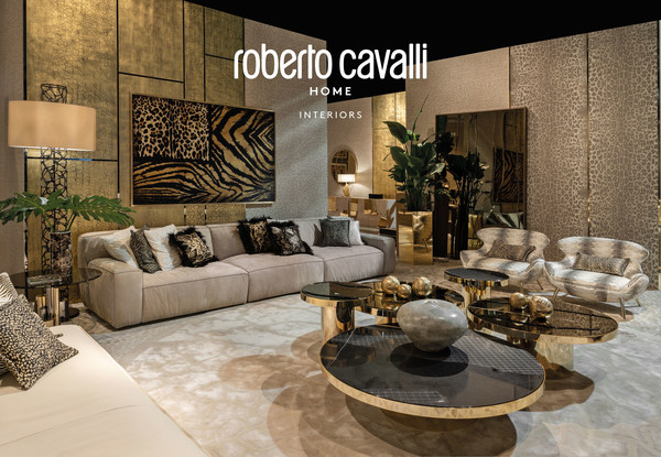 Roberto Cavalli Home Interiors–2022全新系列：Hamptons 沙發(fā)，Antigua 邊桌，Sahara 桌子和邊桌，Curacao 扶手椅