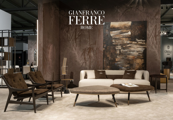 Gianfranco Ferré Home–2022全新系列：Malcolm 沙發(fā)，F(xiàn)ranklin 扶手椅，Queens 邊桌，Camberwell 軟凳，Chambers 邊桌