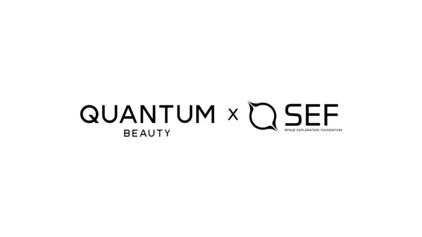 Quantum Beauty與太空探索基金SEF（Space Exploration Foundation）聯(lián)名logo.