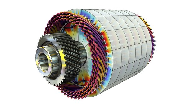 電機(jī)的電磁模擬。COMSOL (R) 6.1版本的新功能使分析電機(jī)的工作流程更快速且更準(zhǔn)確。