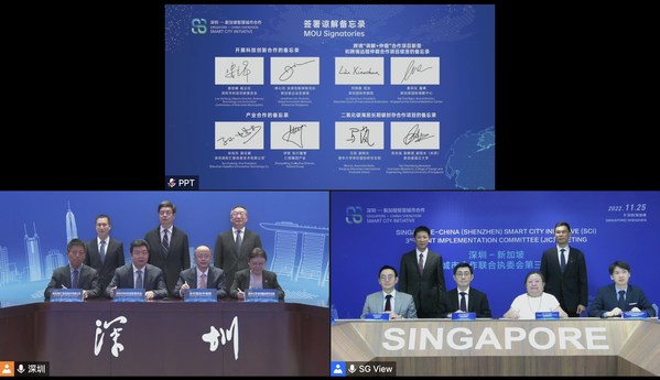 MOU Batch 2     Shenzhen companies (left) and Singapore companies (right)