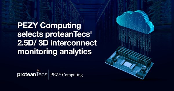 PEZY Computing為其下一代超級計(jì)算機(jī)處理器選擇proteanTecs的芯片到芯片互連監(jiān)控解決方案。