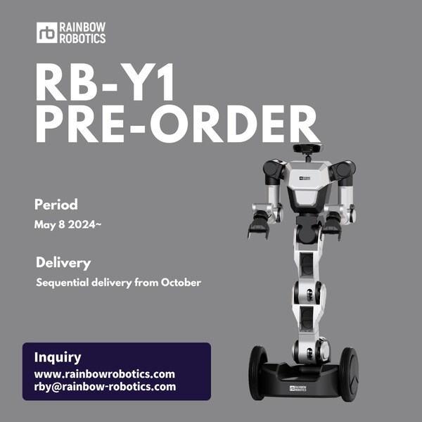 Rainbow Robotics開啟移動(dòng)雙臂機(jī)器人RB-Y1預(yù)售，售價(jià)80000美元這是世界上第一款面向AI專家的研究平臺(tái)